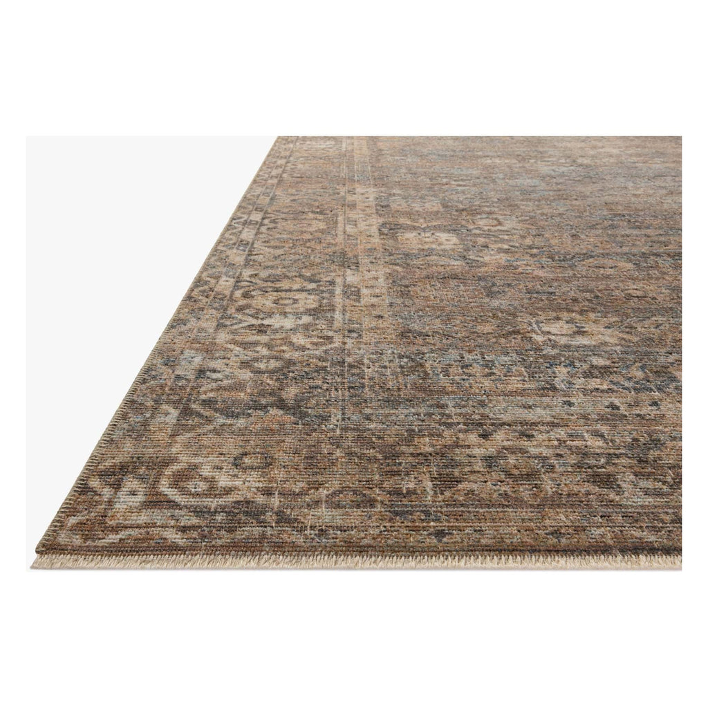 Heritage Mocha / Denim Rug - Light House Co.
