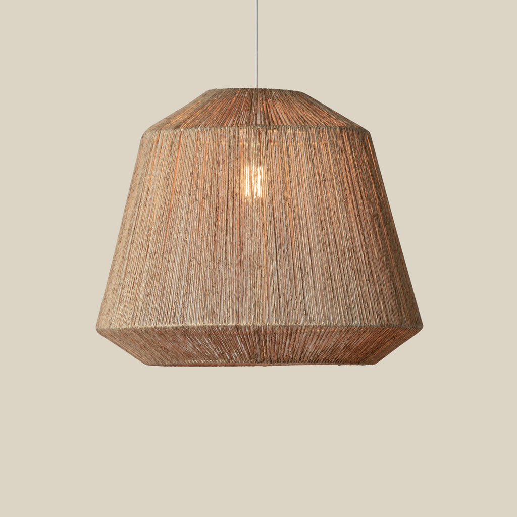 Manhattan Jute Pendant - Light House Co.