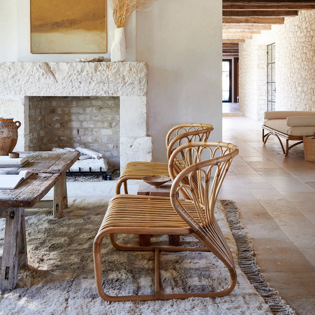 Coste Rattan Lounge Chair - Light House Co.