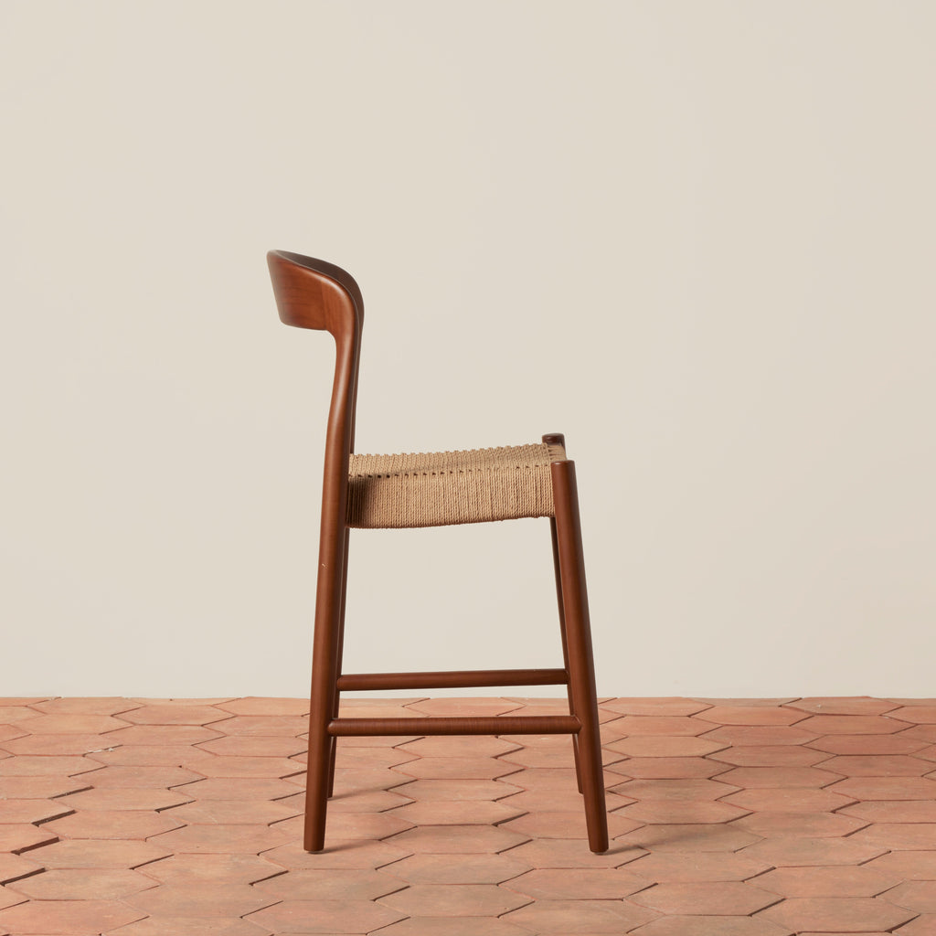 Ingrid Woven Counter Stool - Light House Co.