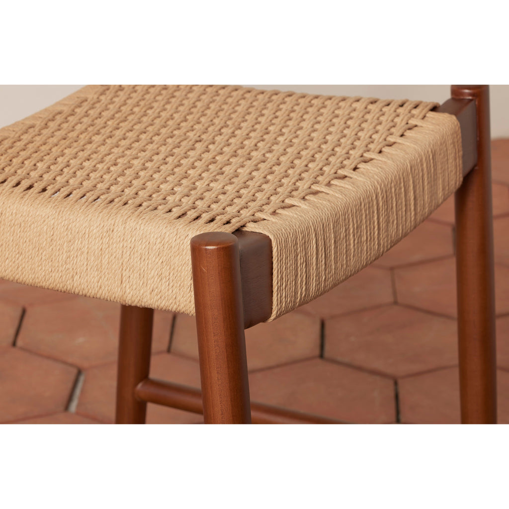 Ingrid Woven Counter Stool - Light House Co.