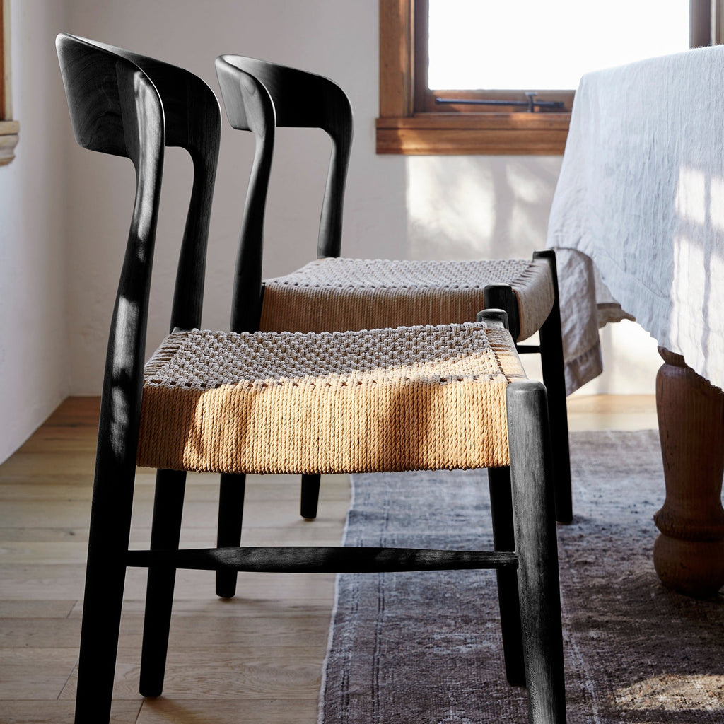 Ingrid Woven Side Chair - Light House Co.