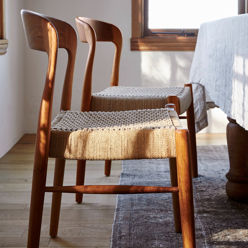 Ingrid Woven Side Chair - Light House Co.