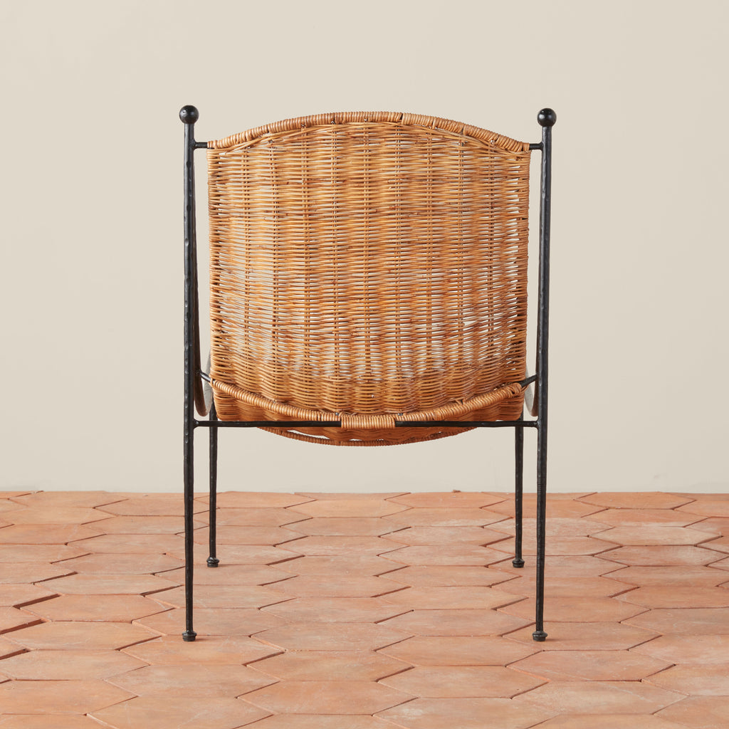 Lacoste Indoor/Outdoor Wicker Lounge Chair - Light House Co.
