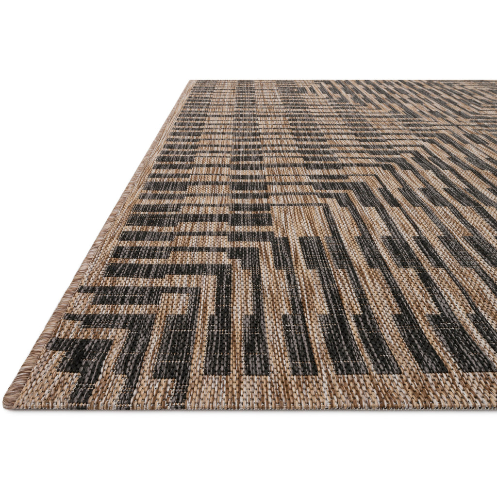 Isle Brown / Black Rug - Light House Co.