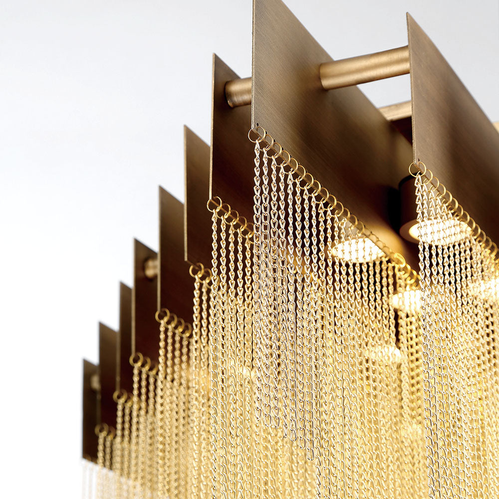 22-LIGHT 47IN INTEGRATED LED CHANDELIER - Light House Co.