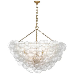 56 / Gild and Clear Swirled Glass