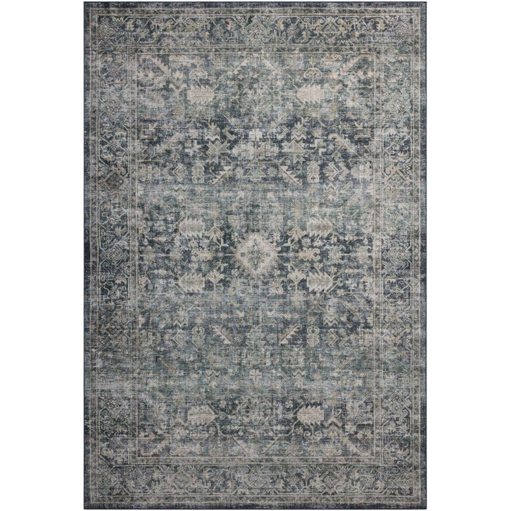 Josie Ocean / Natural Machine Washable Rug | Amber Lewis x Loloi - Light House Co.