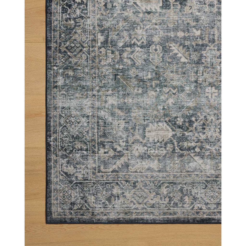 Josie Ocean / Natural Machine Washable Rug | Amber Lewis x Loloi - Light House Co.