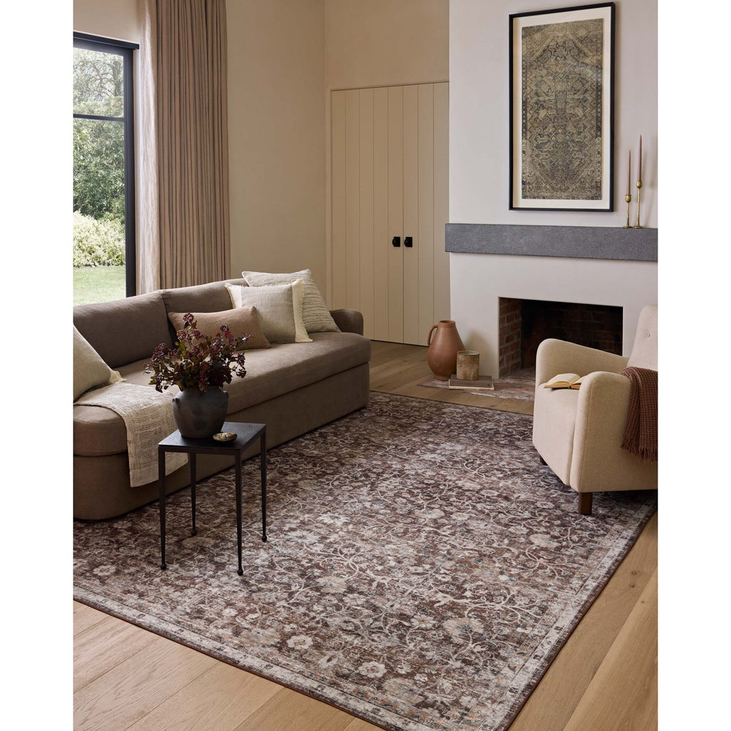 Josie Earth / Natural Machine Washable Rug | Amber Lewis x Loloi - Light House Co.