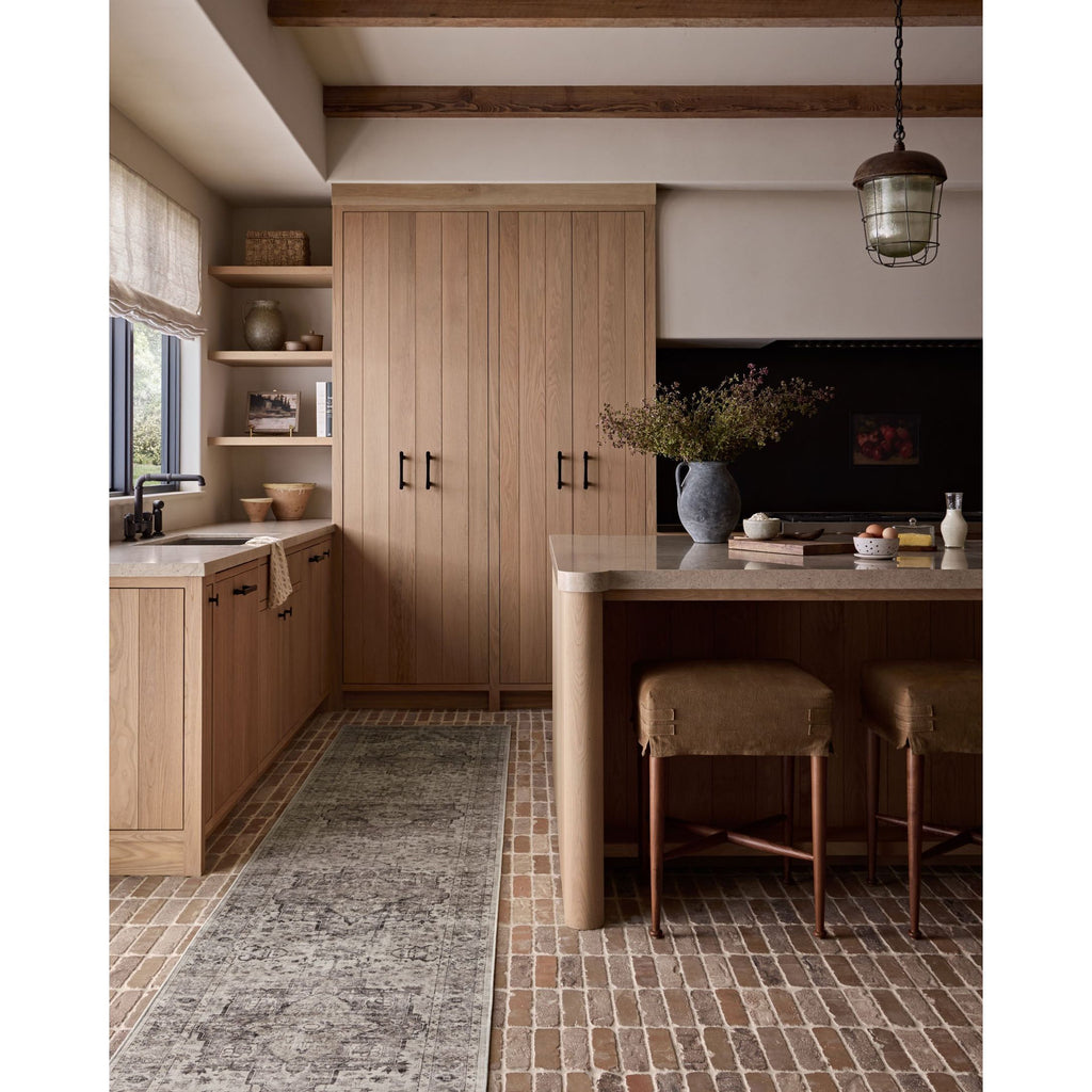 Josie Silver / Natural Machine Washable Rug | Amber Lewis x Loloi - Light House Co.