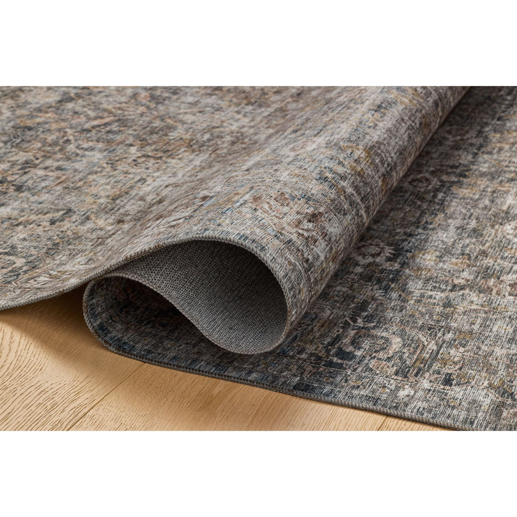 Josie Dove / Gold Machine Washable Rug | Amber Lewis x Loloi - Light House Co.