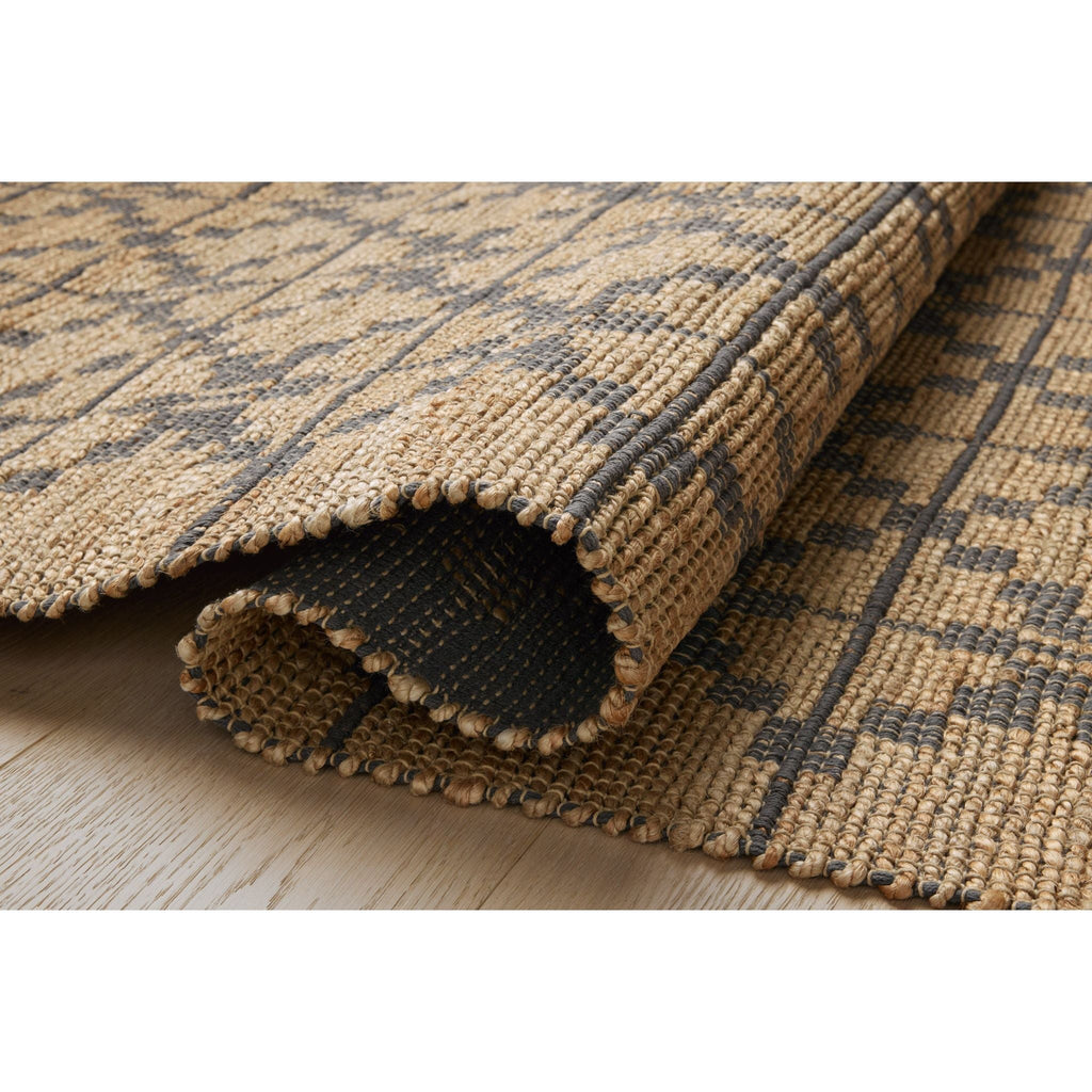Judy Natural / Graphite Rug | Chris Loves Julia x Loloi - Light House Co.