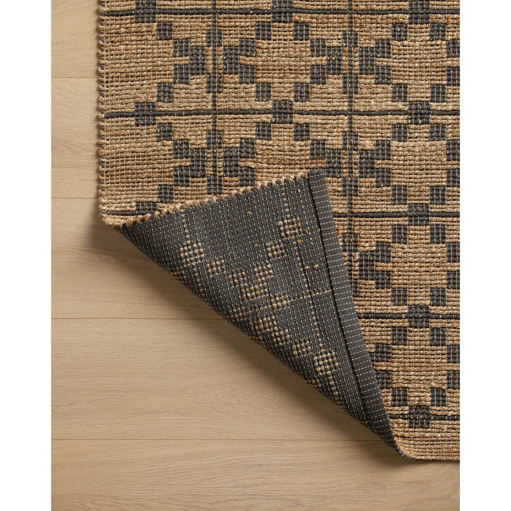 Judy Natural / Graphite Rug | Chris Loves Julia x Loloi - Light House Co.