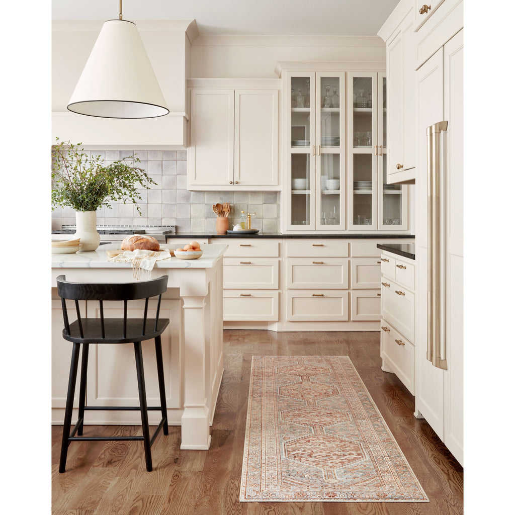 Jules Tangerine / Mist Rug | Chris Loves Julia x Loloi - Light House Co.