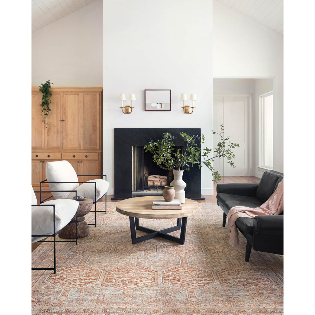 Jules Tangerine / Mist Rug | Chris Loves Julia x Loloi - Light House Co.