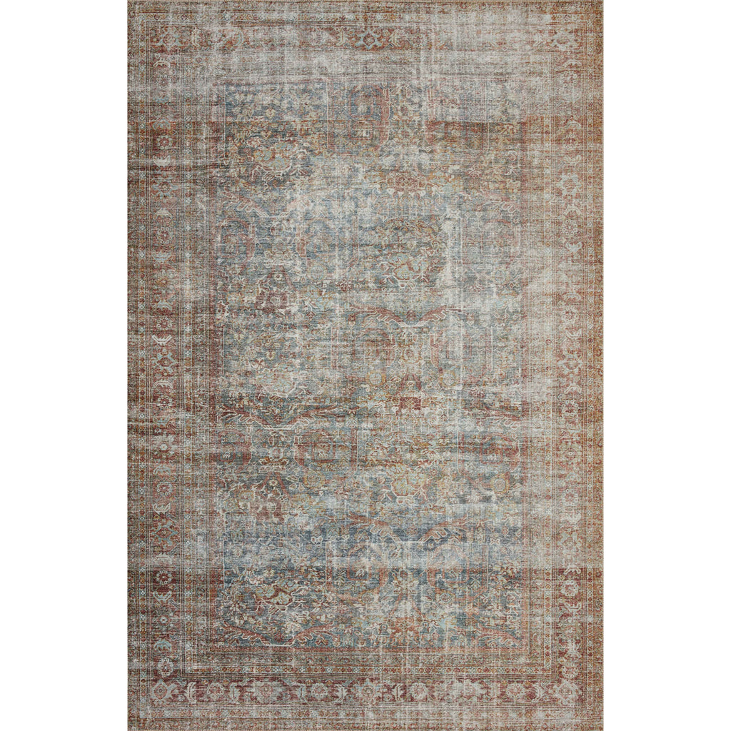 Jules Lagoon / Brick Rug | Chris Loves Julia x Loloi - Light House Co.