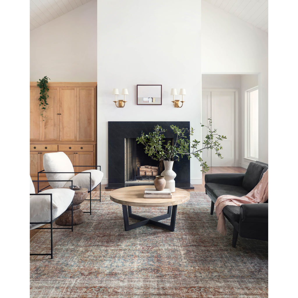 Jules Lagoon / Brick Rug | Chris Loves Julia x Loloi - Light House Co.