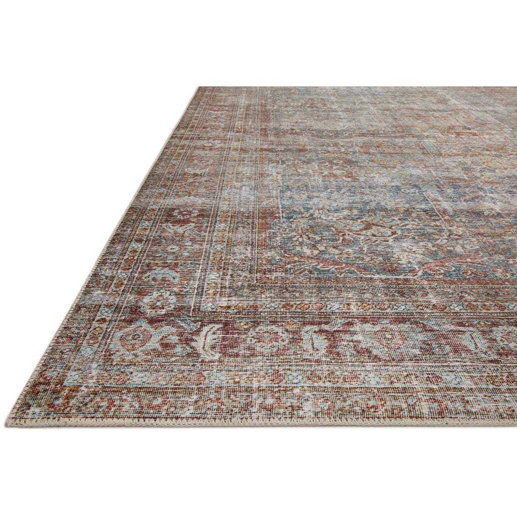 Jules Lagoon / Brick Rug | Chris Loves Julia x Loloi - Light House Co.
