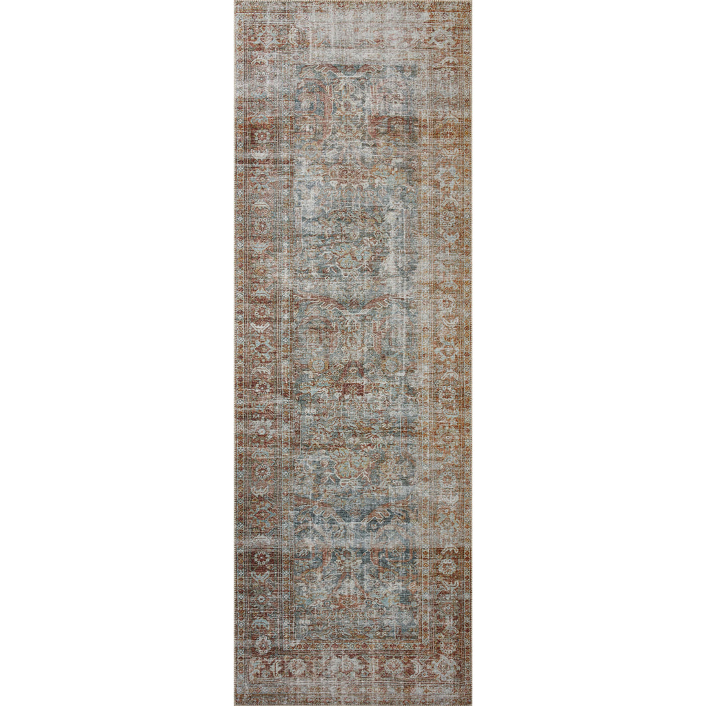 Jules Lagoon / Brick Rug | Chris Loves Julia x Loloi - Light House Co.