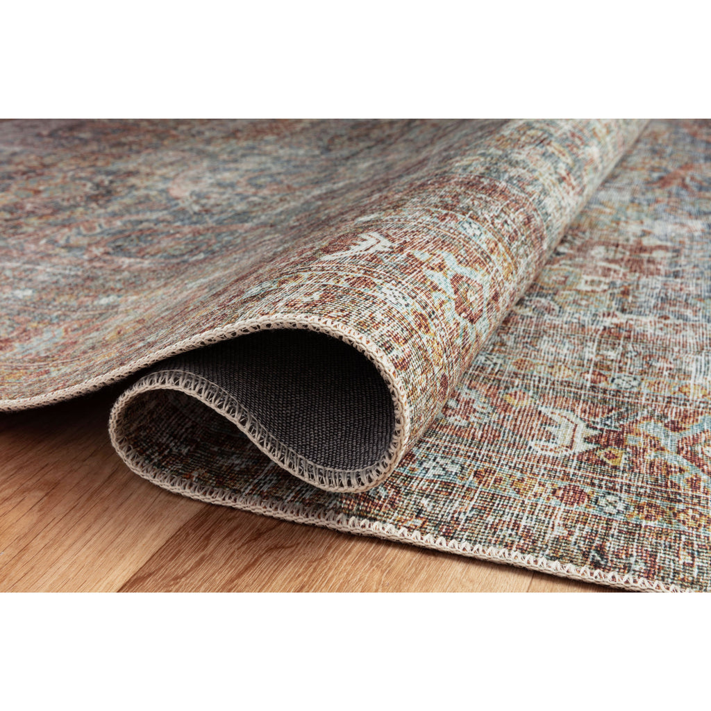 Jules Lagoon / Brick Rug | Chris Loves Julia x Loloi - Light House Co.