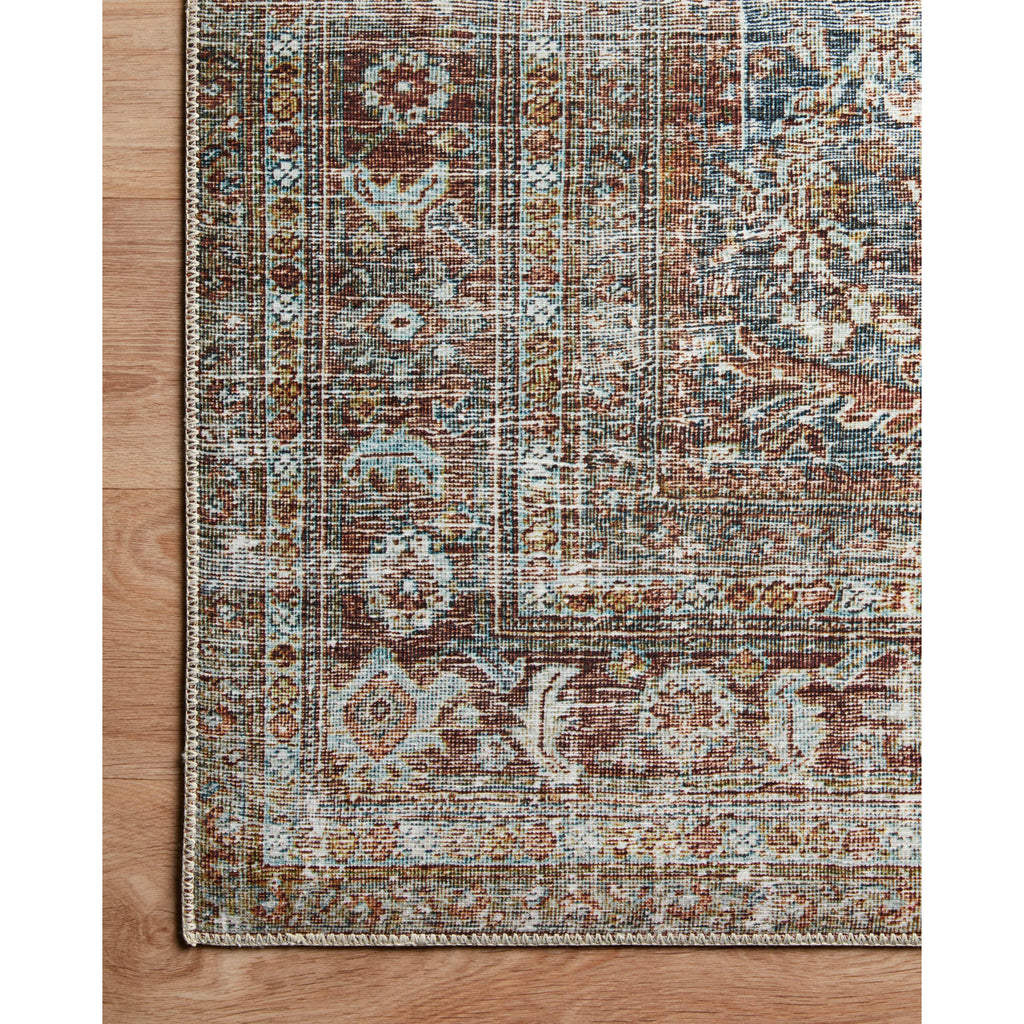Jules Lagoon / Brick Rug | Chris Loves Julia x Loloi - Light House Co.