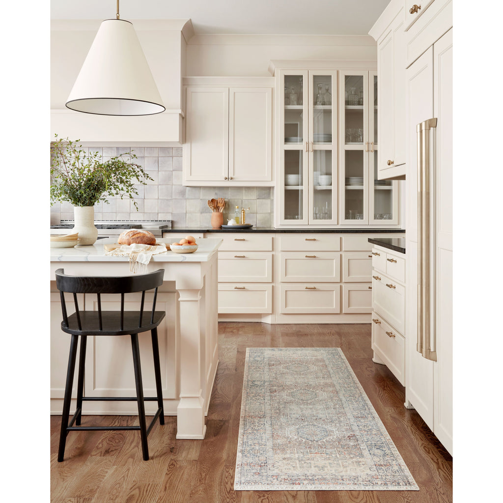 Jules Natural / Ocean Rug | Chris Loves Julia x Loloi - Light House Co.