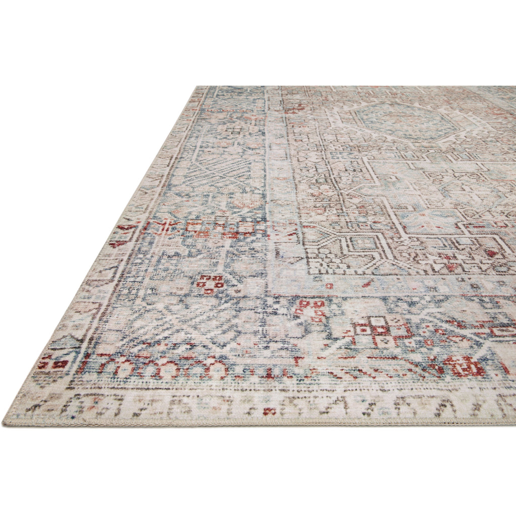 Jules Natural / Ocean Rug | Chris Loves Julia x Loloi - Light House Co.