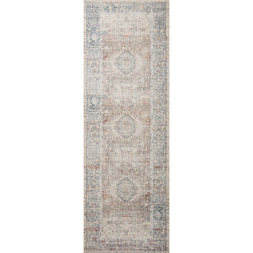 Jules Natural / Ocean Rug | Chris Loves Julia x Loloi - Light House Co.