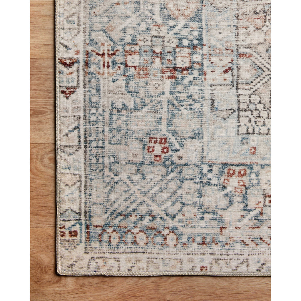 Jules Natural / Ocean Rug | Chris Loves Julia x Loloi - Light House Co.