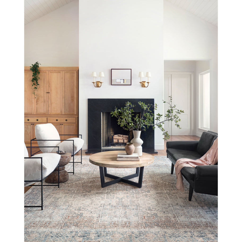 Jules Natural / Ocean Rug | Chris Loves Julia x Loloi - Light House Co.