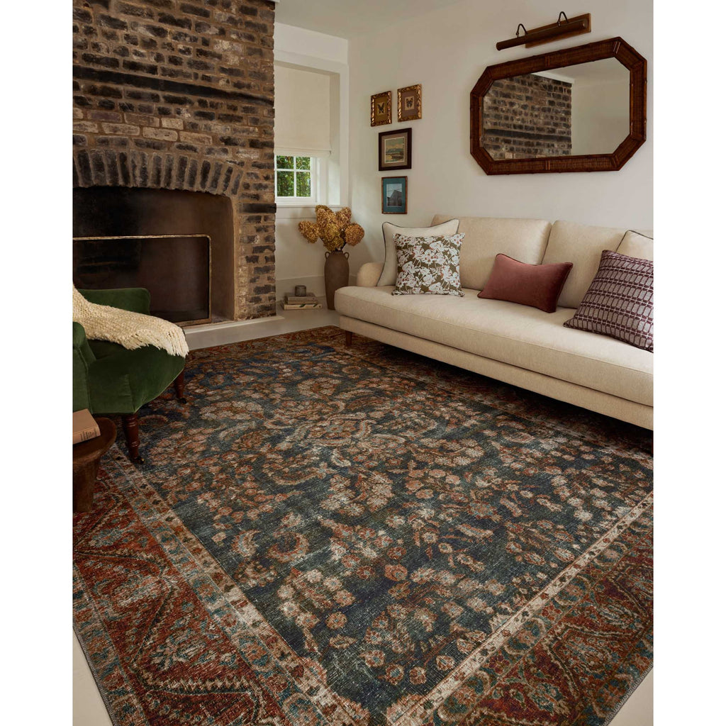 Jules Ocean / Spice Rug | Chris Loves Julia x Loloi - Light House Co.