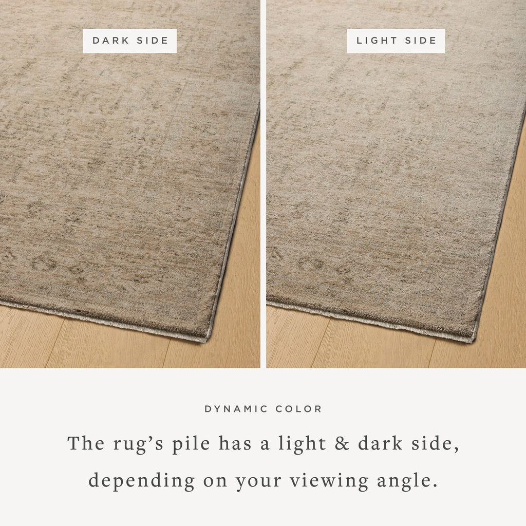 Junie Oatmeal / Smoke Rug | Magnolia Home by Joanna Gaines x Loloi - Light House Co.