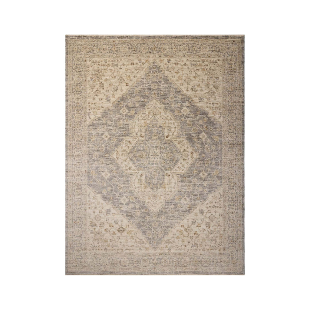 Junie Denim / Natural Rug | Magnolia Home by Joanna Gaines x Loloi - Light House Co.