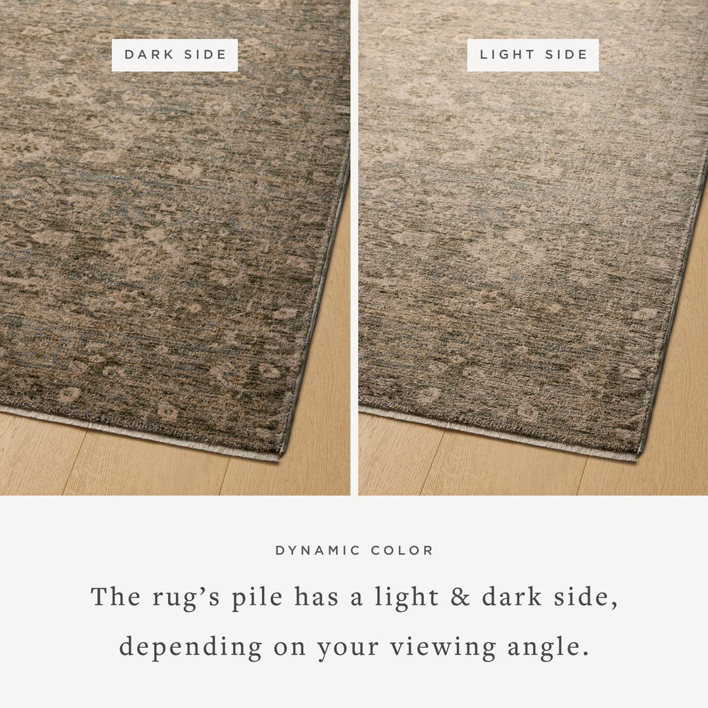 Junie Lagoon / Natural Rug | Magnolia Home by Joanna Gaines x Loloi - Light House Co.