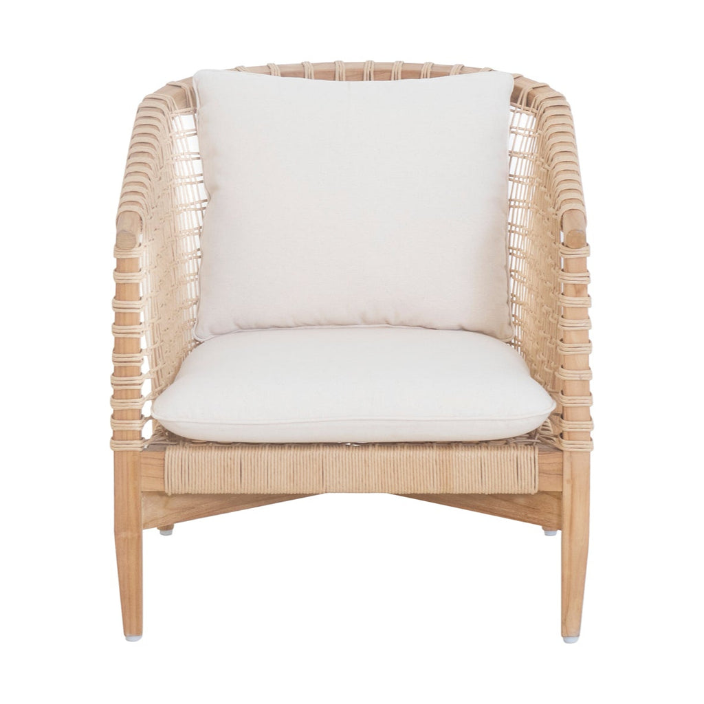 Kuna Outdoor Lounge Chair Natural | Outdoor Chairs | Moe's - Light House Co.