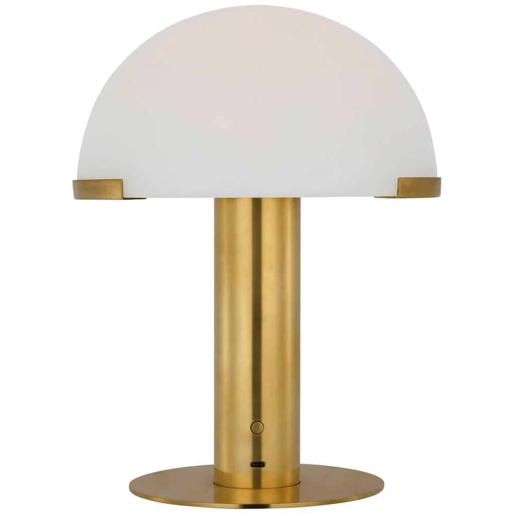 Melange 12" Rechargeable Table Lamp - Light House Co.