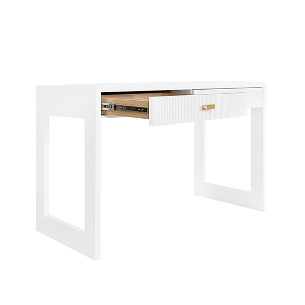 Larkin Two Drawer Desk - Light House Co.