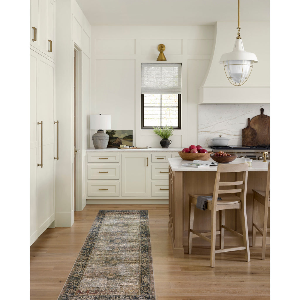 Layla Olive / Charcoal Rug - Light House Co.