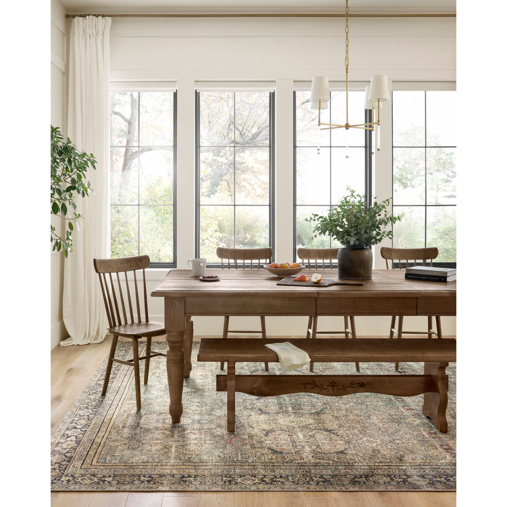 Layla Olive / Charcoal Rug - Light House Co.