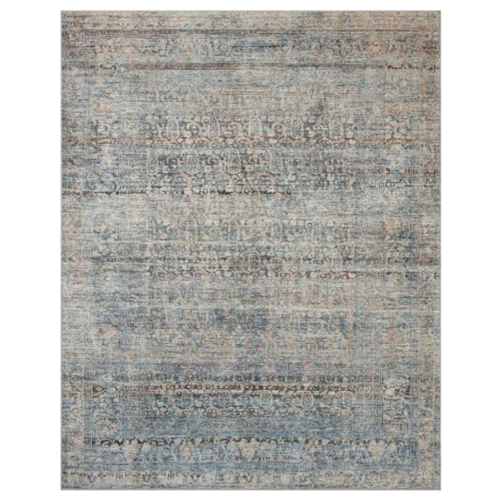 Billie Denim / Blush Rug | Amber Lewis x Loloi - Light House Co.