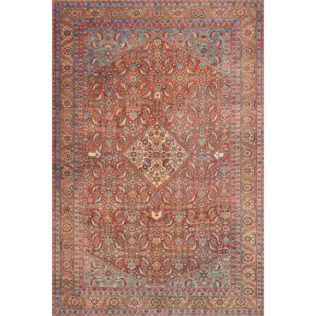 Loren Red / Multi Rug - Light House Co.