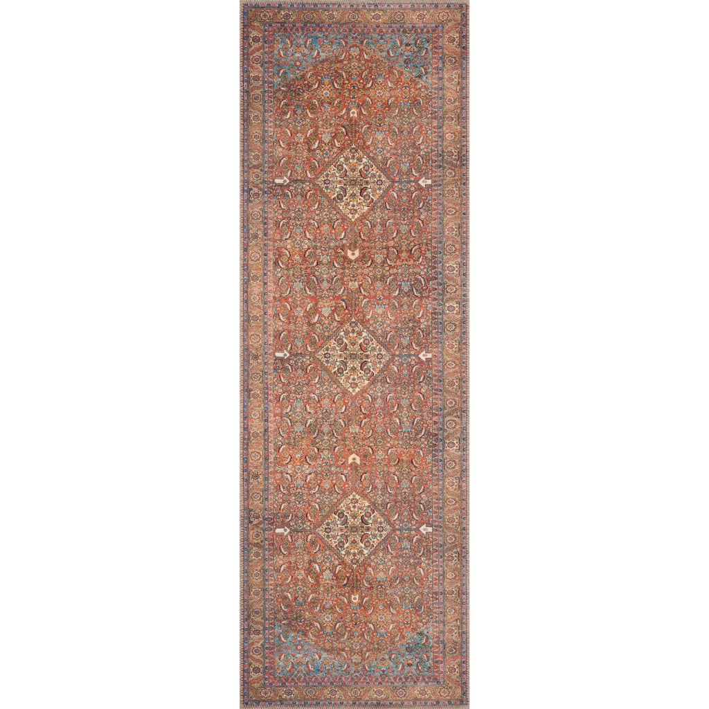 Loren Red / Multi Rug - Light House Co.