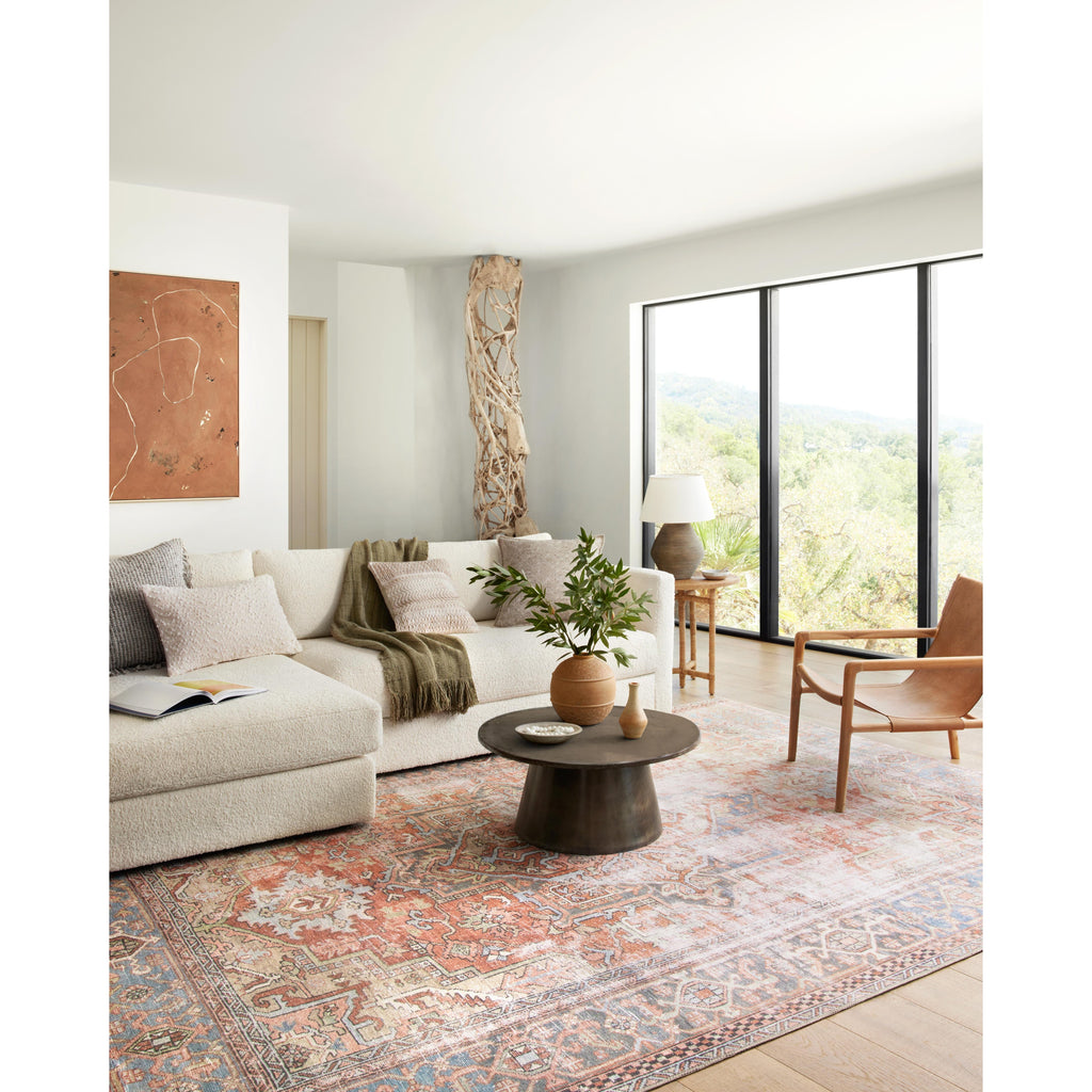 Loren Terracotta / Sky Rug - Light House Co.