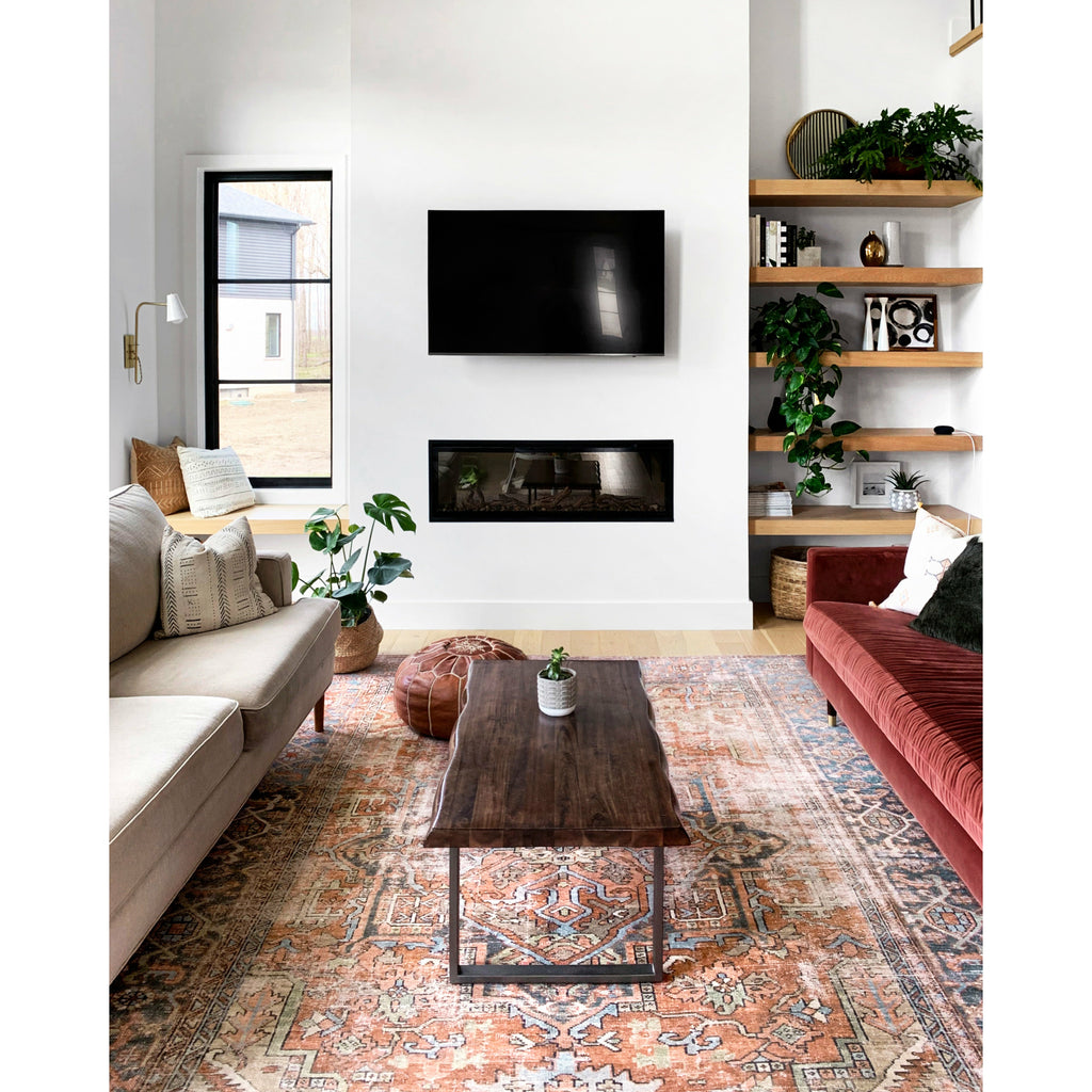 Loren Terracotta / Sky Rug - Light House Co.