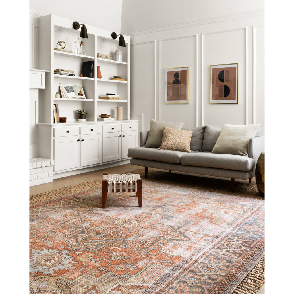Loren Terracotta / Sky Rug - Light House Co.