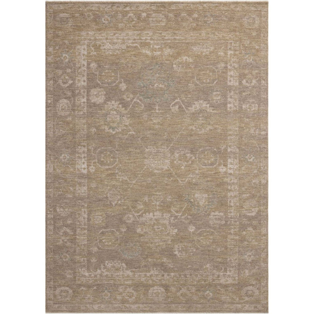 Louisa Taupe / Gold Rug | Chris Loves Julia x Loloi - Light House Co.