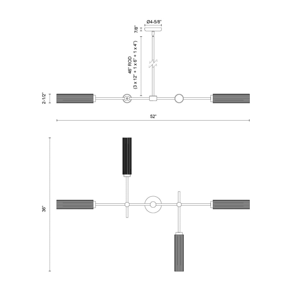 Colby Linear Pendant - Light House Co.
