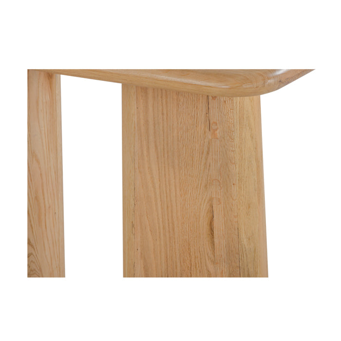 Laurel Solid White Oak Console Table – Natural - Light House Co.