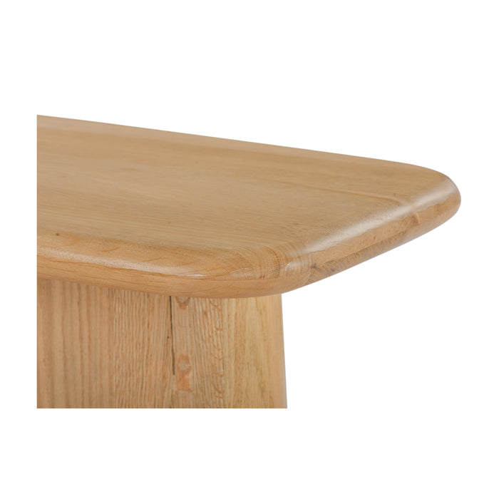 Laurel Solid White Oak Console Table – Natural - Light House Co.